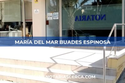 Notaría María del Mar Buades Espinosa (Can Picafort)