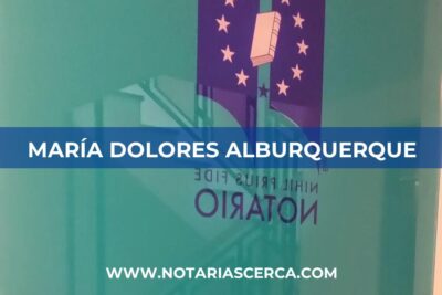 Notaría María Dolores Alburquerque (Torrevieja)
