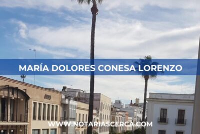 Notaría María Dolores Conesa Lorenzo (Jerez de la Frontera)