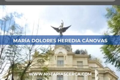 Notaría María Dolores Heredia Cánovas (Murcia)