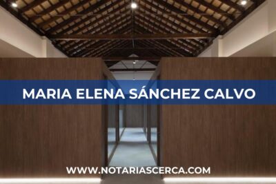 Notaría Maria Elena Sánchez Calvo (Játiva)