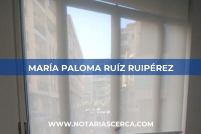 Notaría María Paloma Ruíz Ruipérez (Salamanca)