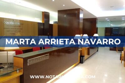 Notaría Marta Arrieta Navarro (Almería)