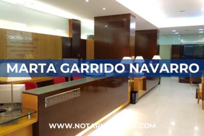 Notaría Marta Garrido Navarro (Albacete)