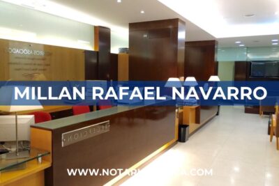 Notaría Millan Rafael Navarro (Cádiz)