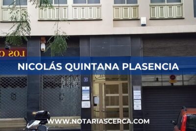 Notaría Nicolás Quintana Plasencia (Santa Cruz de Tenerife)