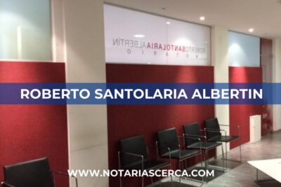 Notaría Roberto Santolaria Albertin (Pamplona)