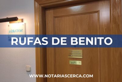 Notaría Rufas de Benito (Huesca)