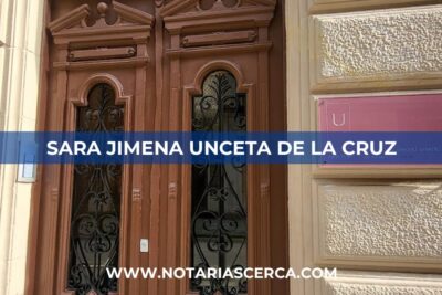Notaría Sara Jimena Unceta de la Cruz (Gijón)