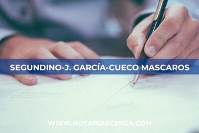 Notaría Segundino-J. García-Cueco Mascaros (Denia)