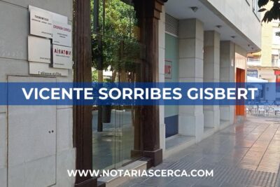 Notaría Vicente Sorribes Gisbert (Torrent)