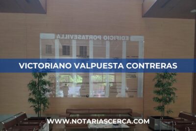 Notaría Victoriano Valpuesta Contreras (Sevilla)