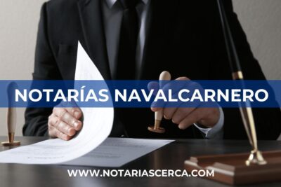 Notarías en Navalcarnero (Madrid)