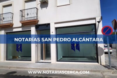 Notarías en San Pedro Alcántara (Málaga)